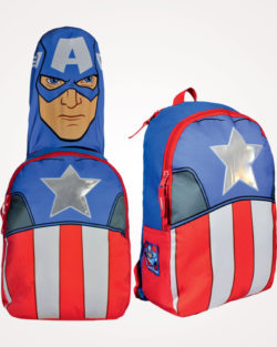 Ruksak školski s kapuljačom Captain America Cerda